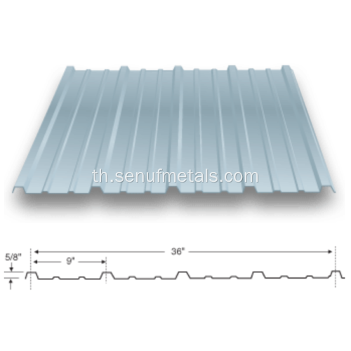 Perma Clad Exposed Fastener เครื่องขึ้นรูปแผงโลหะ